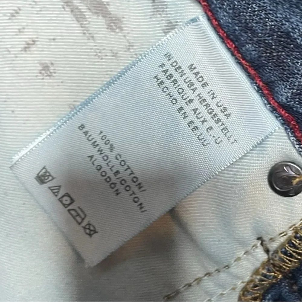 TRUE RELIGION Ricky Acid Wash Jeans Size 31